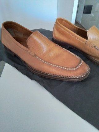 Mocasines hombre verano BAY Piel Marrón Talla 41
