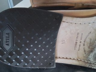 Mocasines hombre verano BAY Piel Marrón Talla 41