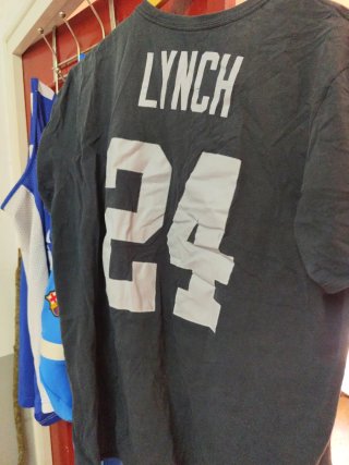 Camiseta Nike Raiders 24 Negra Gris