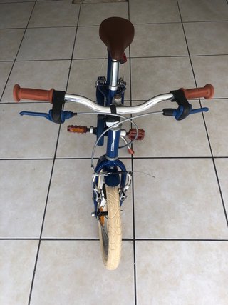 Bicicleta B'Twin Azul Criança