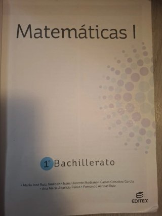 Matemáticas I 1º Bachillerato