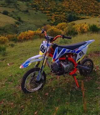 Pit bike 125cc semi-automática