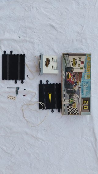 Accesorios Scalextric: Rectas y Curvas