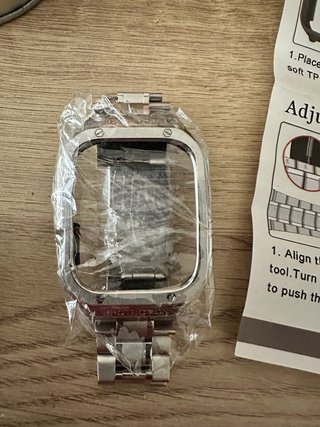 Correa Apple Watch 45mm y protector 44mm