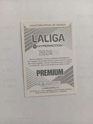 Andrés Martín Premium 24 Liga Hipermotion