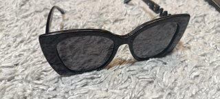 Occhiali da sole Chanel neri