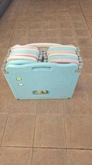 Parque para bebés plegable