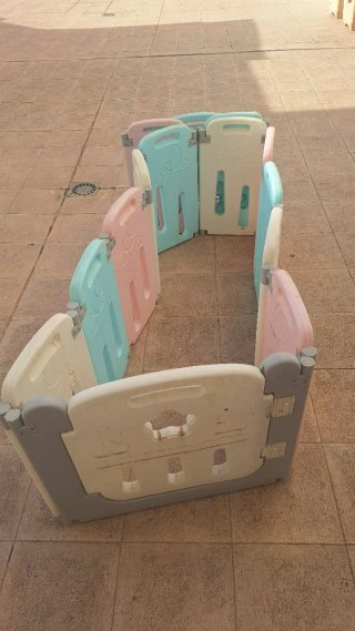 Parque para bebés plegable