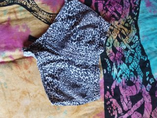 Pantalones cortos pijama estampado leopardo