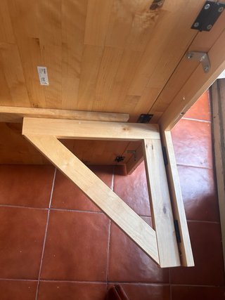 Mesa plegable Norbo de madera