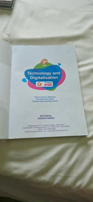 Technology and Digitalisation, 2o ESO, Project ...