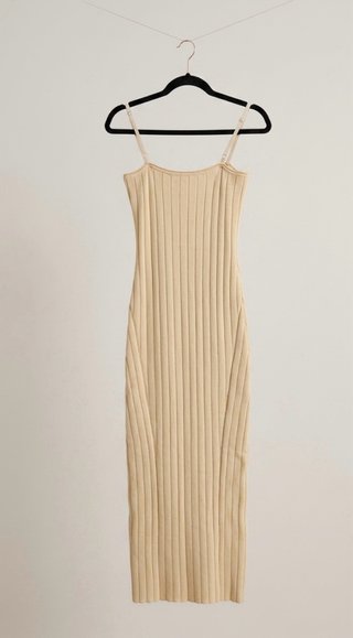 Vestido Jacquemus La Sierra Maxi Beige