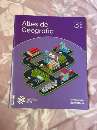 Lote 3 libros Geografía 3º ESO