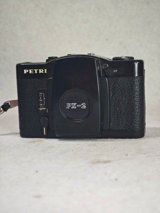 Cámara Petri PX-2 Analógica Compacta Negra