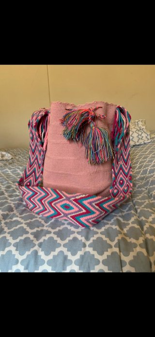 Bolso artesanal Guajiro tejido a mano