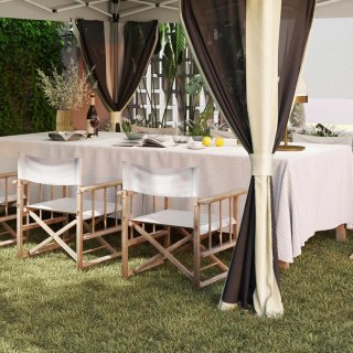 Cenador Plegable 3,6x3,6m con Laterales