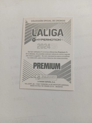 Morales Premium,Liga Hipermotion 2024 Panini