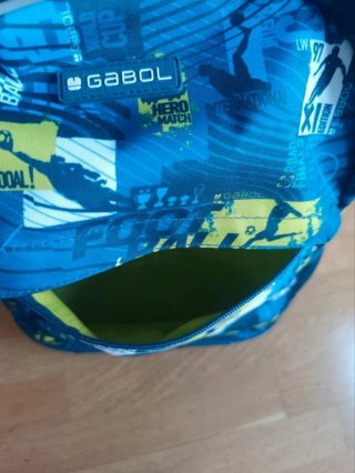 Mochila con carro de fútbol Gabol