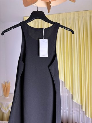 Vestido largo negro talla XS