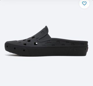 Vans Slip-On Mule Nere Bambino/Bambina