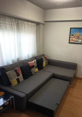 Sofá Friheten Chaiselongue Ikea Gris Tela