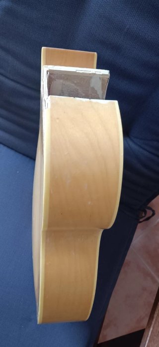 Guitarra de jazz para reparar