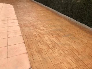 Hormigón impreso