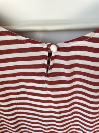 Vestito donna righe maniche corte