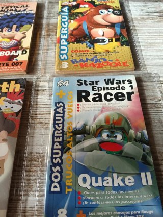 Lote Guías Nintendo 64: Pokémon, Zelda, Mario