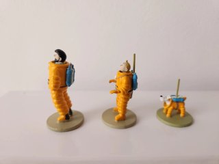 Figuras Tintín Metal Mini (3 uds)
