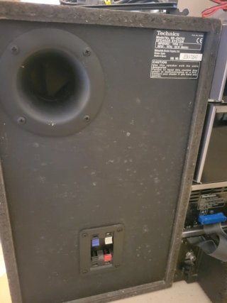 Equipo de música Technics plata/negro