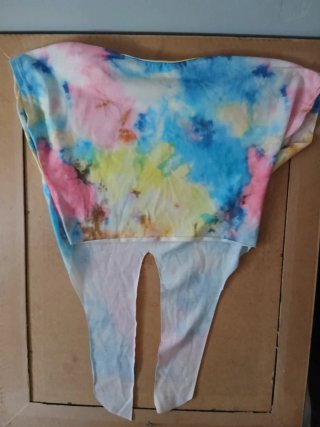 Top niña tie-dye