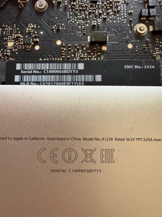 MacBook Pro metà 2012 (Non Funziona)