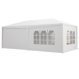 Cenador 6x3m Desmontable con 4 Ventanas