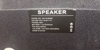 Altavoz Portátil Bluetooth Negro