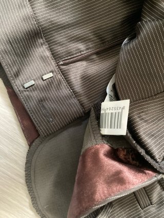 Traje Mango Marrón Chocolate