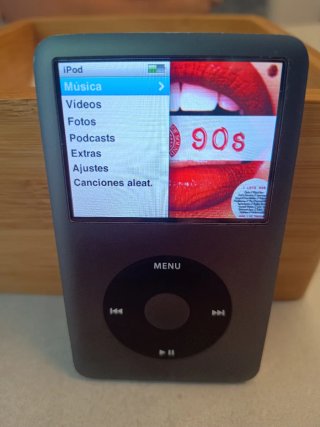 iPod Classic 160 GB Negro/Plata