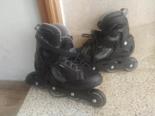 Patines en línea Oxelo negros talla 43