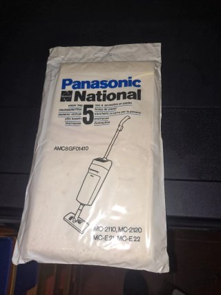 Bolsas aspirador National Panasonic originales 5ud