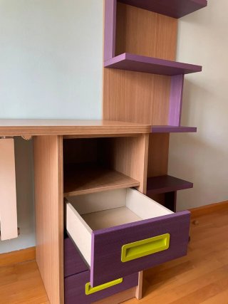Cama nido con cajones y colchón