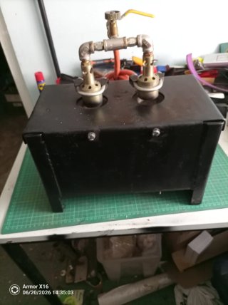 Horno de forja de gas