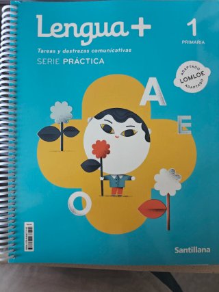 Libros 1º Primaria Santillana nuevos sin usar.