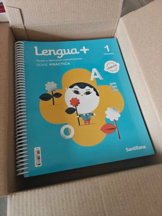 Libros 1º Primaria Santillana nuevos sin usar.