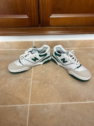 New Balance 550 Verde y Blanco