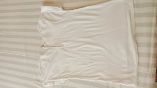 Camiseta Sfera Blanca Encaje Talla M