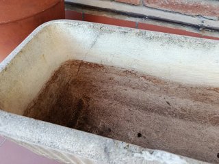 Jardinera de piedra rústica (2 unidades)