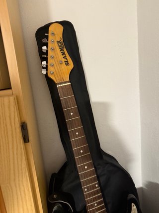 Guitarra Eléctrica Slammer Negra HSS