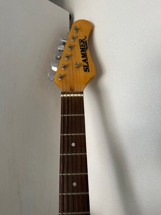 Guitarra Eléctrica Slammer Negra HSS