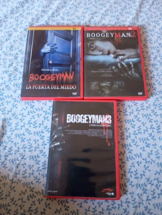 Trilogía Boogeyman DVD Terror Español