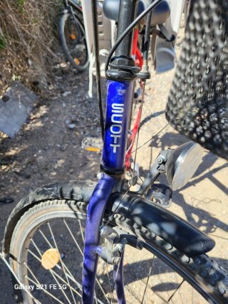 Bicicleta con silla para niño